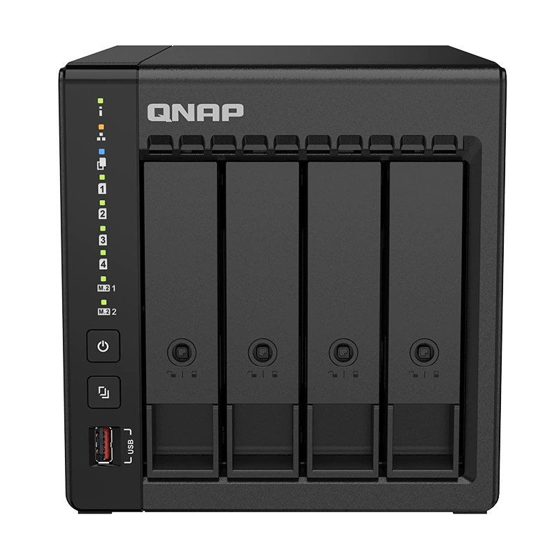 QNAP 威联通 TS-464C2 四盘位 NAS网络存储（赛扬N5095、8GB） ￥2299