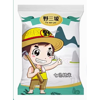 野三坡 低脂粗粮七色糙米 500g 3.9元包邮（需用券）