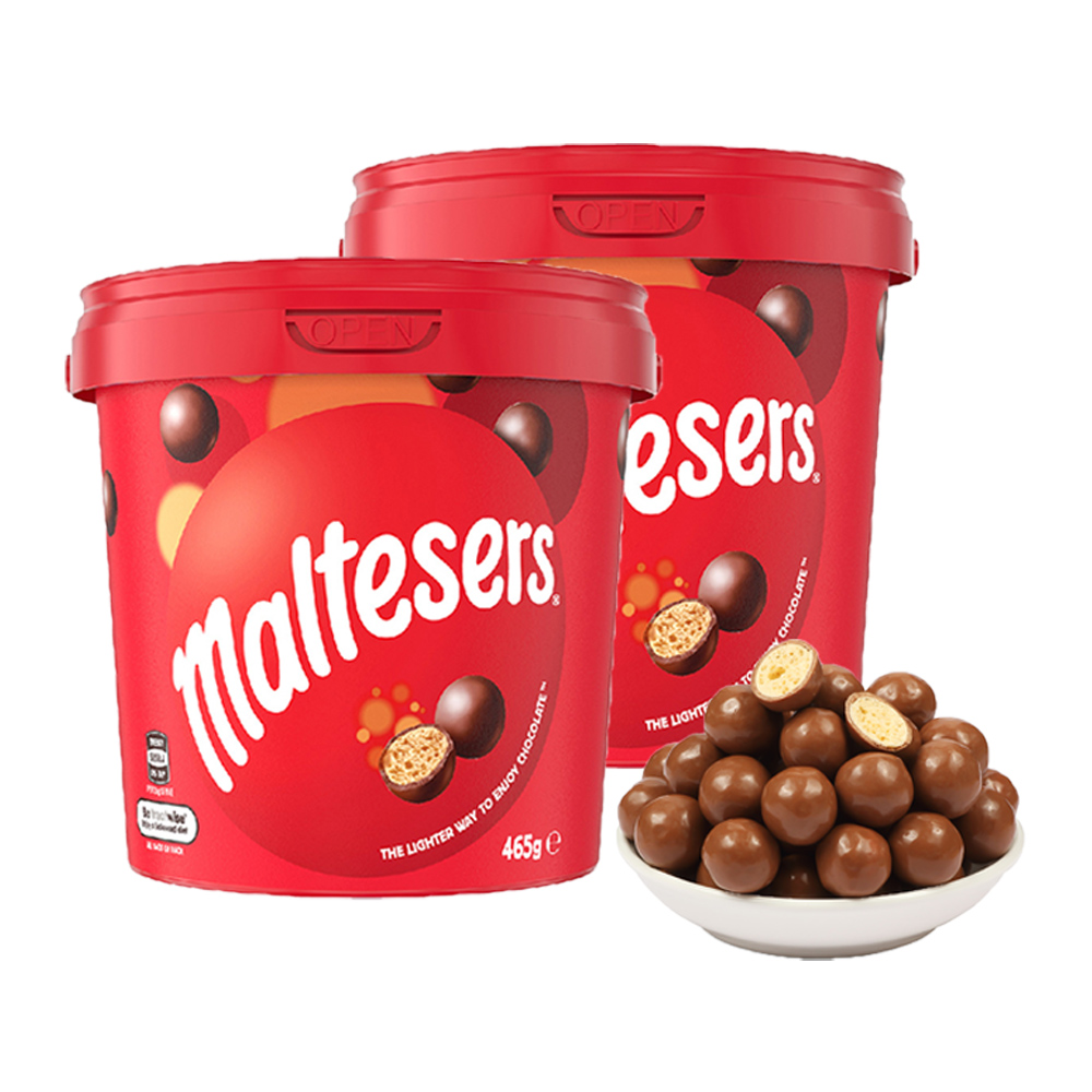 maltesers 麦提莎 麦丽素夹心巧克力豆 465g*2 154.85元（需用券）