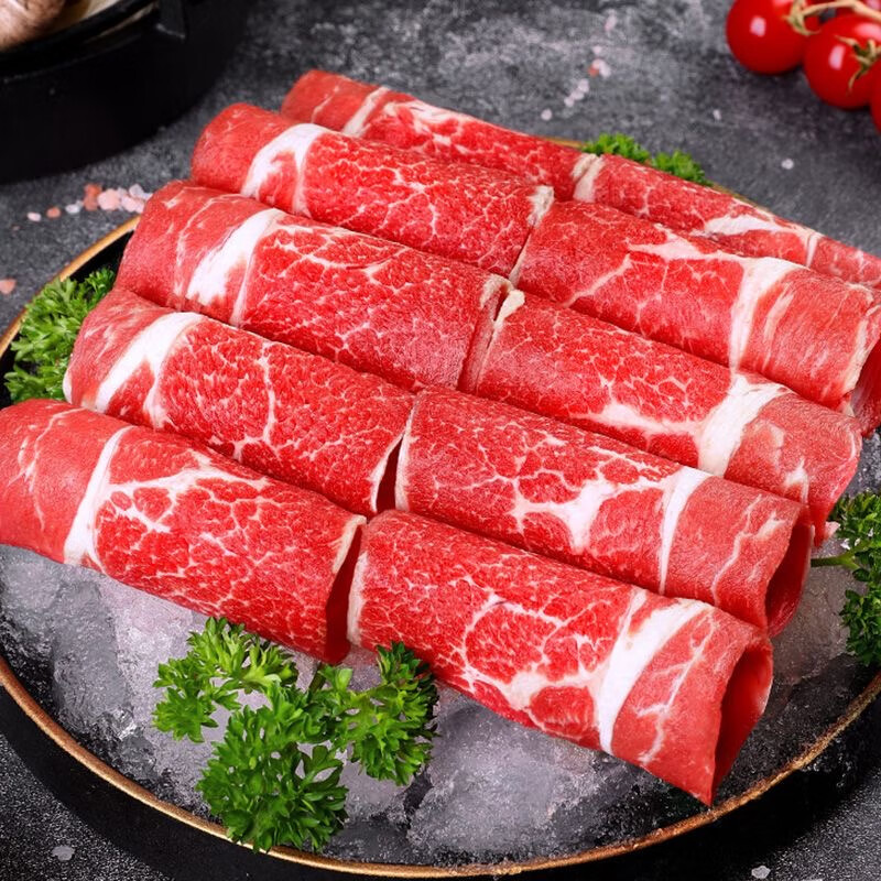 澳洲进口原切安格斯M5牛肉卷 250g*4盒 23.75元（需买4件，需用券）