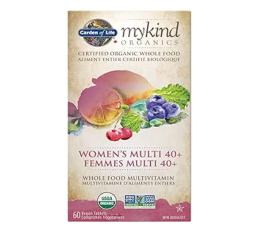 Garden of Life 生命花园 Mykind 40+中年女士复合维生素 60粒224.99元（天猫折合399元）