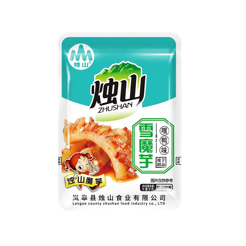 烛山 雪魔芋网红辣条素毛肚解馋麻辣零食陕西小吃素肉食品500g 19.8元（需用