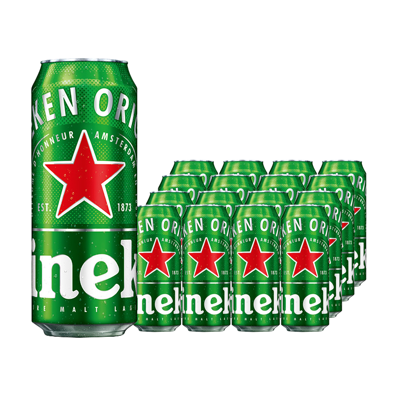 喜力 国产经典啤酒 500ml*20罐 102.3元