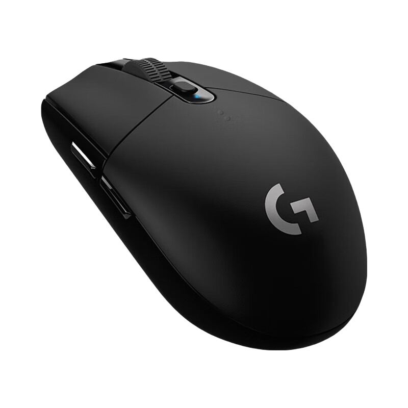 罗技 G304 无线鼠标 轻量化 宏程 中小手 黑色 125元