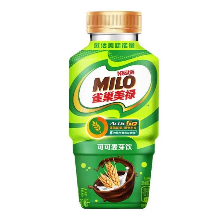 plus会员:雀巢（Nestle）美禄Milo巧克力可可麦芽饮功能性饮料 280ml*3瓶 9.7元包