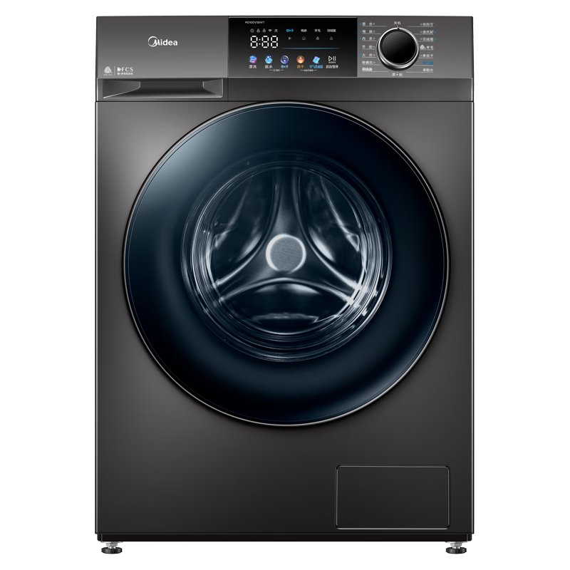 再降价、需凑单、PLUS会员：Midea 美的 滚筒洗衣机带烘干洗烘一体机 1.08洗净