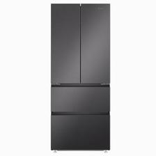 PLUS会员：Haier 海尔 410升 法式 多开门电冰箱家用一级能效变频 BCD-410WLHFD7DSMU
