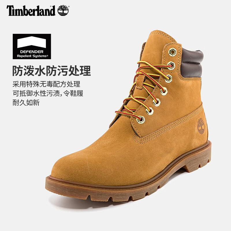 Timberland 踢不烂男鞋新大黄靴户外防污防泼水|A27TP A27TPW/小麦色 TB1 510.88元（