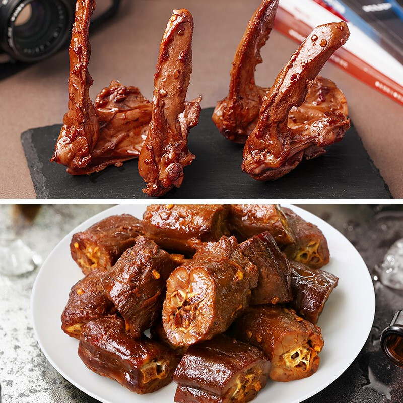 周黑鸭鸭脖180g鸭锁骨190g299元