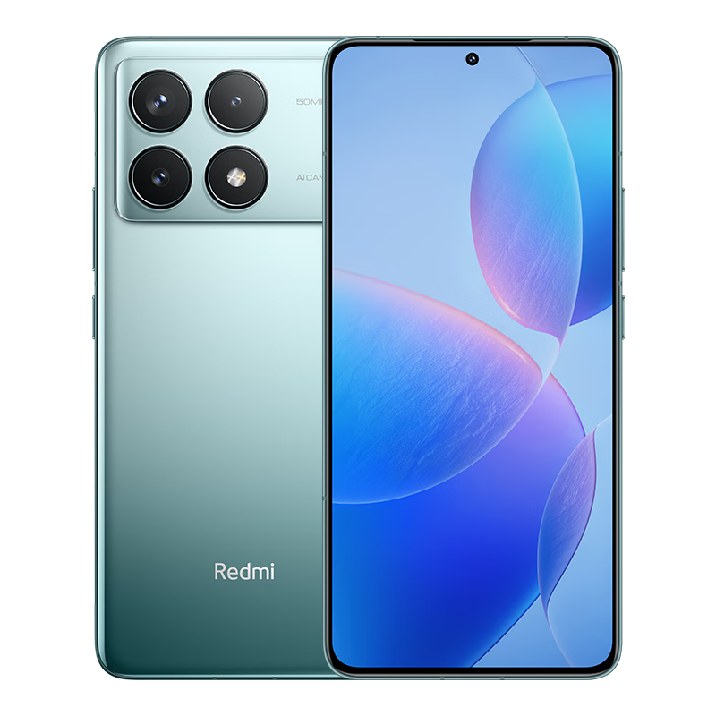 小米Redmi 红米k70 新品5G手机 红米K70 竹月蓝 12GB+256GB 2023.73元（需领券）