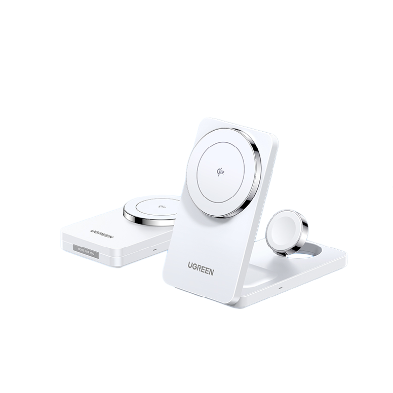 绿联 Qi2+MFi双认证 三合一无线充电器 25W 149元（需用券）