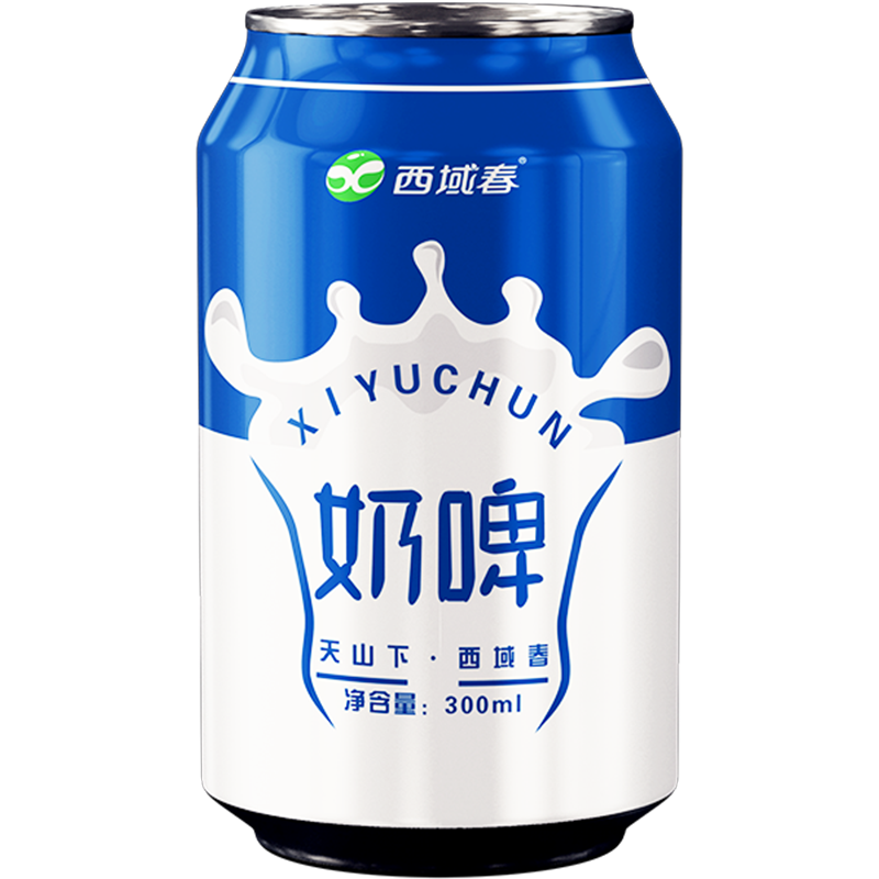 plus会员：西域春新疆风味 奶啤 300ml*12罐 *7件 211.12元（需领券，合30.16元/件