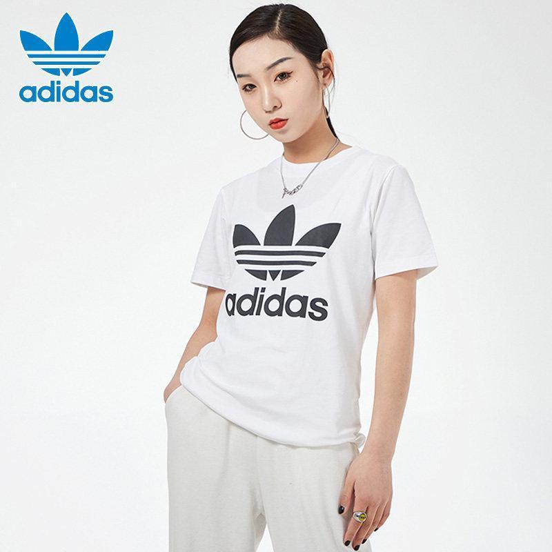 adidas 阿迪达斯 三叶草白T恤 104元（需用券）