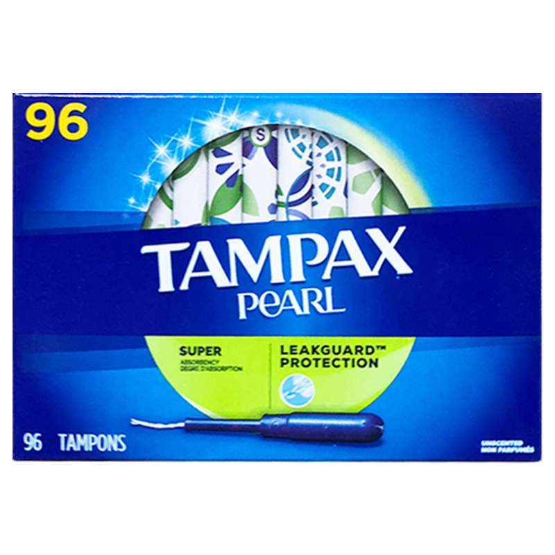 TAMPAX 丹碧丝 珍珠系列 导管式卫生棉条 大流量型 96支 104.8元