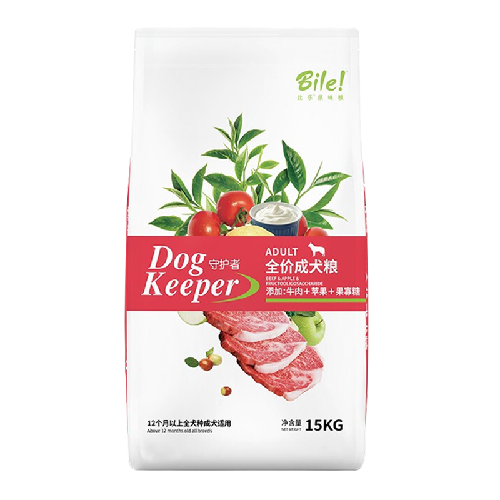 Bile 比乐 原味守护者KX系列 牛肉苹果果寡糖全犬成犬狗粮 15kg 227.32元（需用