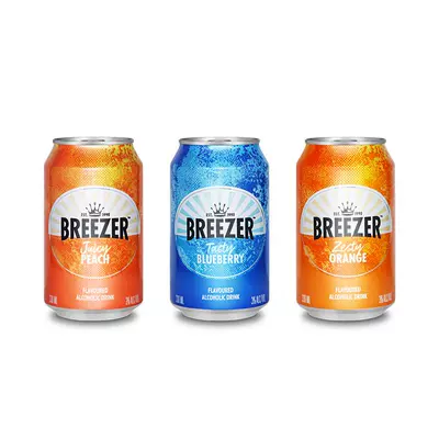 Breezer/冰锐鸡尾酒果酒330ml*6罐 11.9元（需领券）