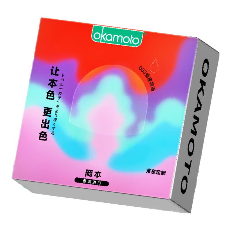 Okamoto 岡本 003 超薄玻尿酸 四合一 安全套 16只 單盒裝 75.1元/件 包郵（需買2