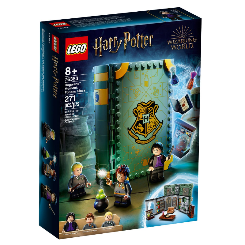 PLUS会员：LEGO 乐高 Harry Potter 哈利·波特系列 76383 霍格沃茨时刻：魔药课 115.