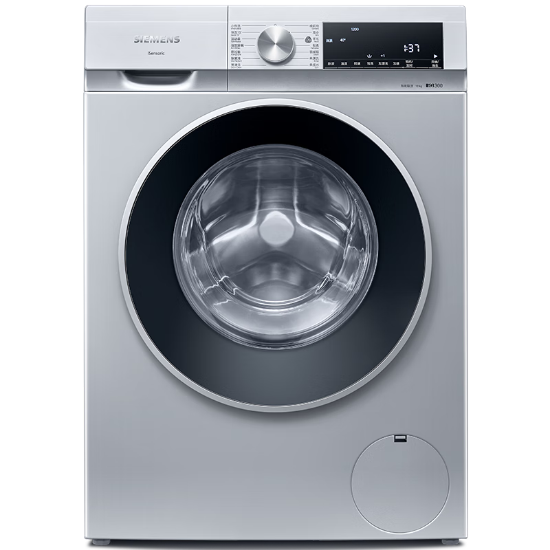 PLUS会员：SIEMENS 西门子 iQ300 10公斤滚筒洗衣机全自动 108AW 2446.2元包邮+9.9元