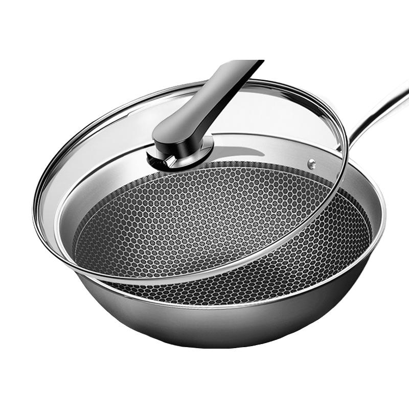 康巴赫 炒锅不粘锅蜂32cm 99.5元