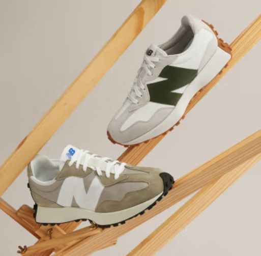 双11狂欢、PLUS会员、需首购：new balance 男女款运动鞋 327系列*件 696.52元（合3