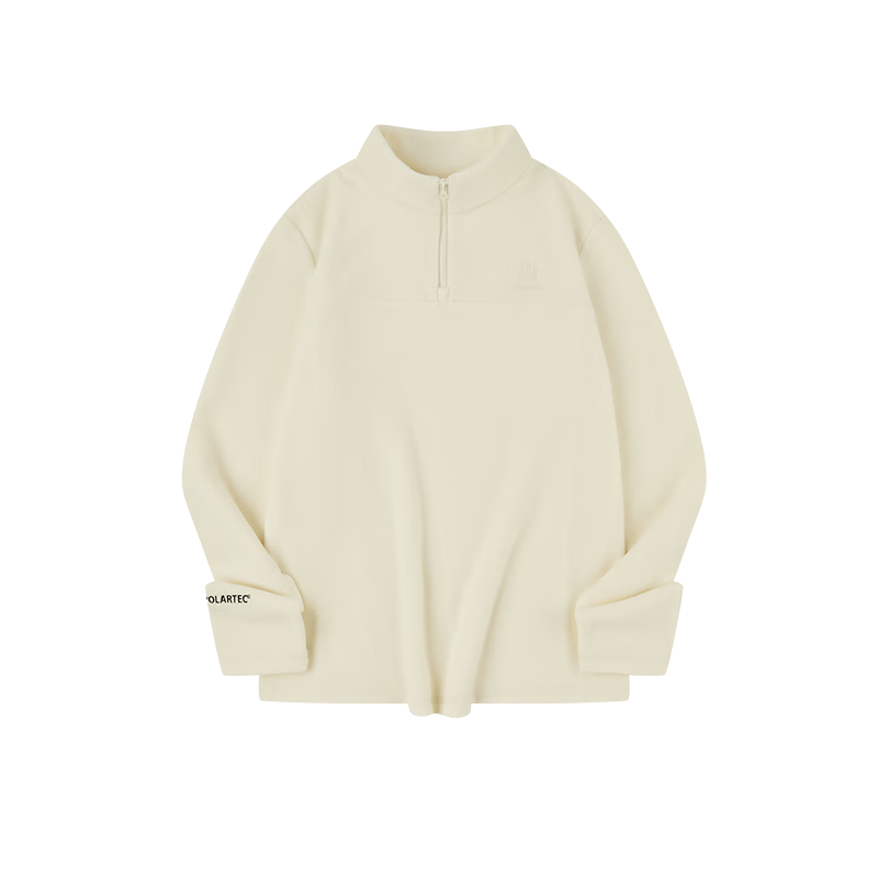 再降价、PLUS会员: 乔丹 加绒卫衣女冬季Polartec立领抓绒衣徒步加厚套头衫冲