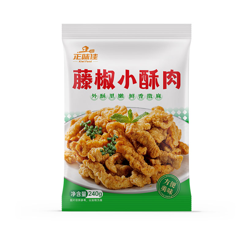 正味佳 藤椒小酥肉 240g 5.63元包邮（需买3件，共16.9元，需用劵）