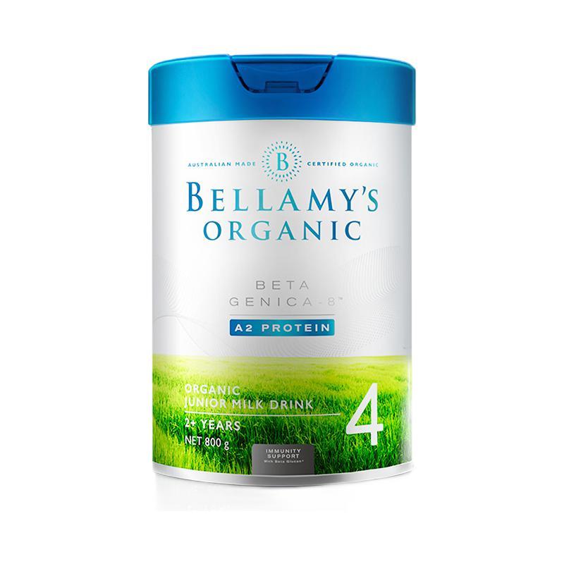 BELLAMY'S 贝拉米 A2系列 白金版 有机儿童奶粉 澳版 4段 800g 243元（需用券）