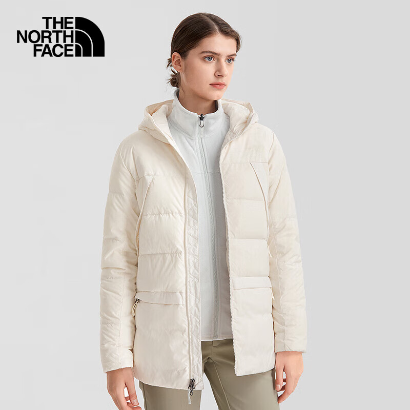 再降价、31日20点：THE NORTH FACE 北面 羽绒服女户外700蓬鹅绒中长款羽绒外套 6