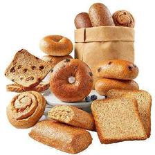 PLUS会员：田园主义 早餐全麦面包贝果欧包 6口味组合 428g 9.21元包邮（需用