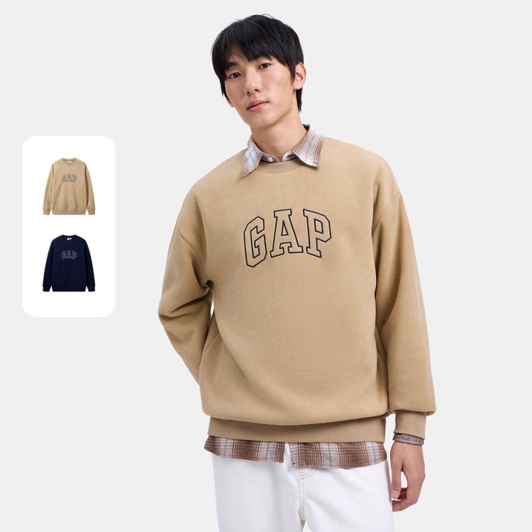 Gap 盖璞 男女同款 仿羊羔绒卫衣 658775 129元