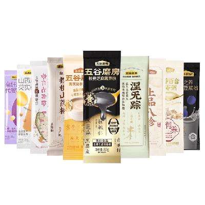 88VIP：五谷磨房 黑芝麻糊爆款粉粉合集 任选5件 合3.24元/件，16.22元包邮+128