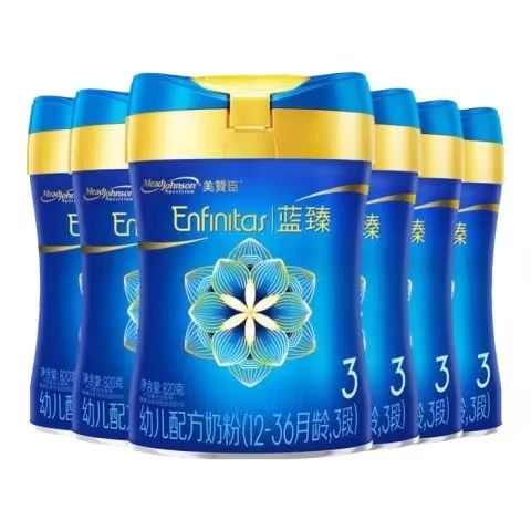 美赞臣 蓝臻3段820克g*6罐 晒评10元京豆（店铺会员） 1550元