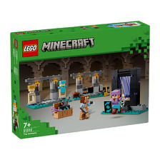 LEGO 乐高 我的世界 沙盘游戏 拼插积木 男孩女孩礼物 儿童玩具 21252 军械库 1