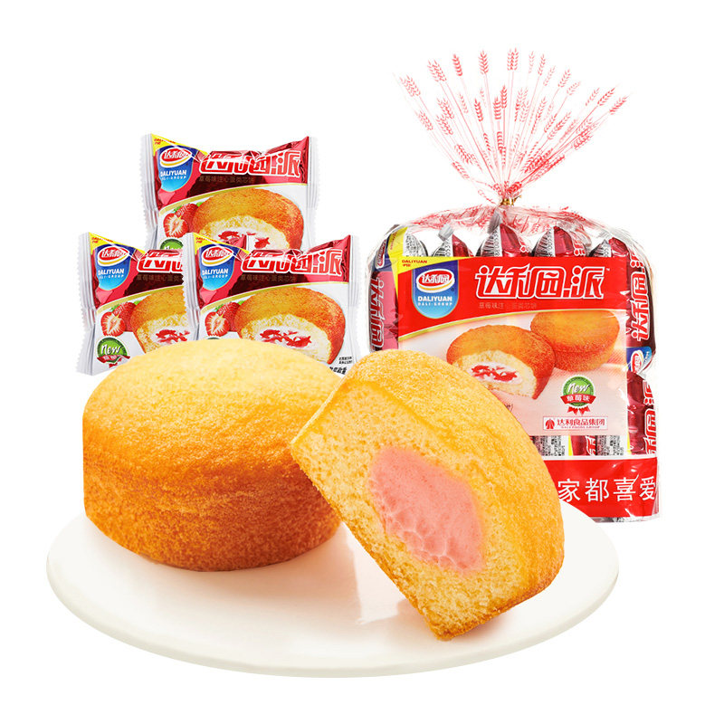 移动端：达利园 法式软面包 香奶味 360g 6.9元（淘金币可抵0.53元起）