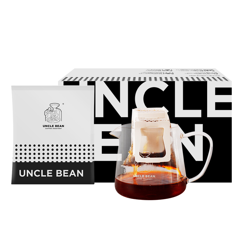 UNCLE BEAN 豆叔 意式现磨精品咖啡粉温森特的向日葵深烘美式手冲挂耳咖啡20