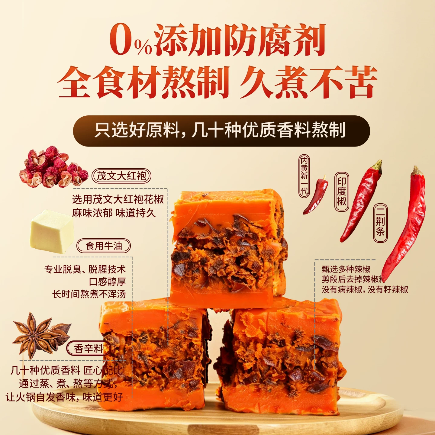 饭巢 重庆特辣老火锅底料旗舰店正宗牛油火锅料麻辣烫家用商用调料 12.41元 - 线报酷
