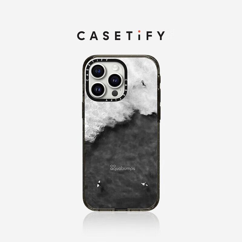 CASETiFY 分割对比防摔手机壳适用于iPhone14promax透明黑框 229元（需用券）