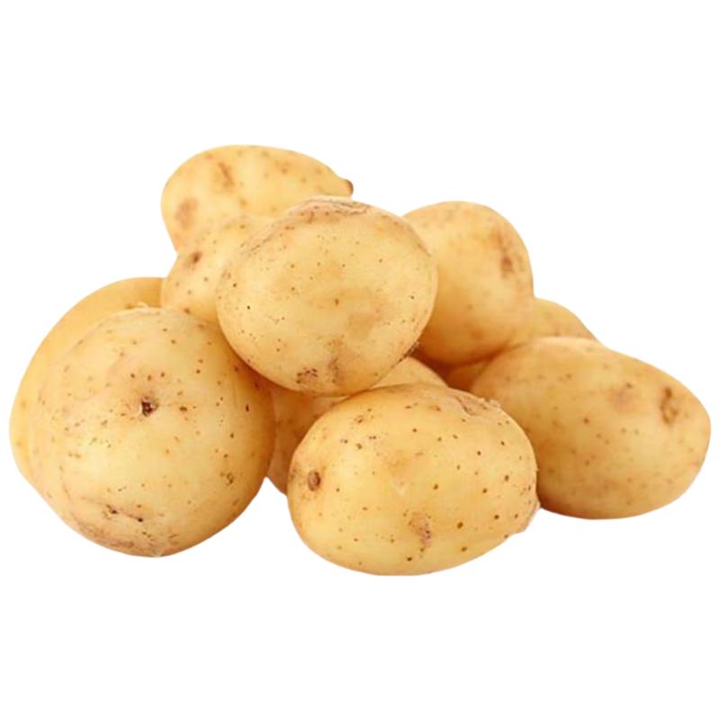 京鲜生 &懒锄 山东黄皮小土豆净重2斤 新鲜挖采源头直发 11.89元