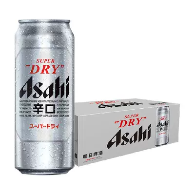88VIP：ASAHI 朝日 超爽系列辛口风味生啤 500ml×18罐 返卡后79.55元(84.55元+返卡5