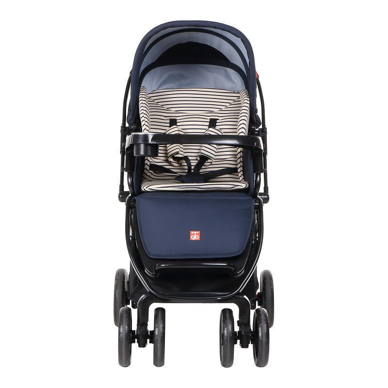 gb 好孩子 婴儿车可坐可躺双向遛娃高景观易折叠宝婴儿推车 C400藏蓝 639元（需用券）