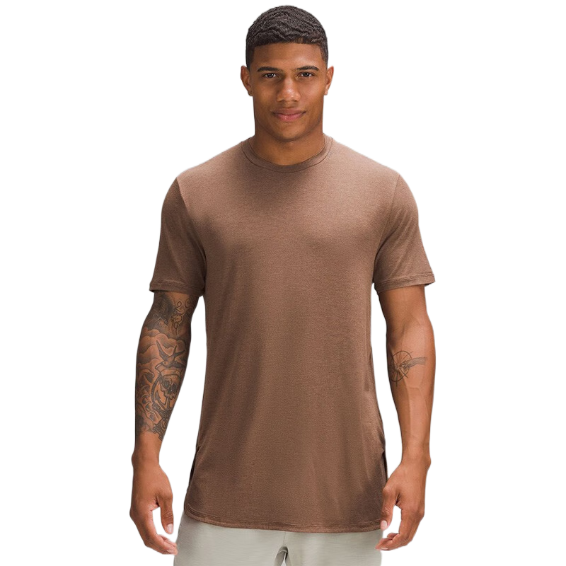 lululemon 丨Balancer 男士短袖 T 恤 *瑜伽 LM3DN2S 杂色板栗 M 300元 包邮 （需用券