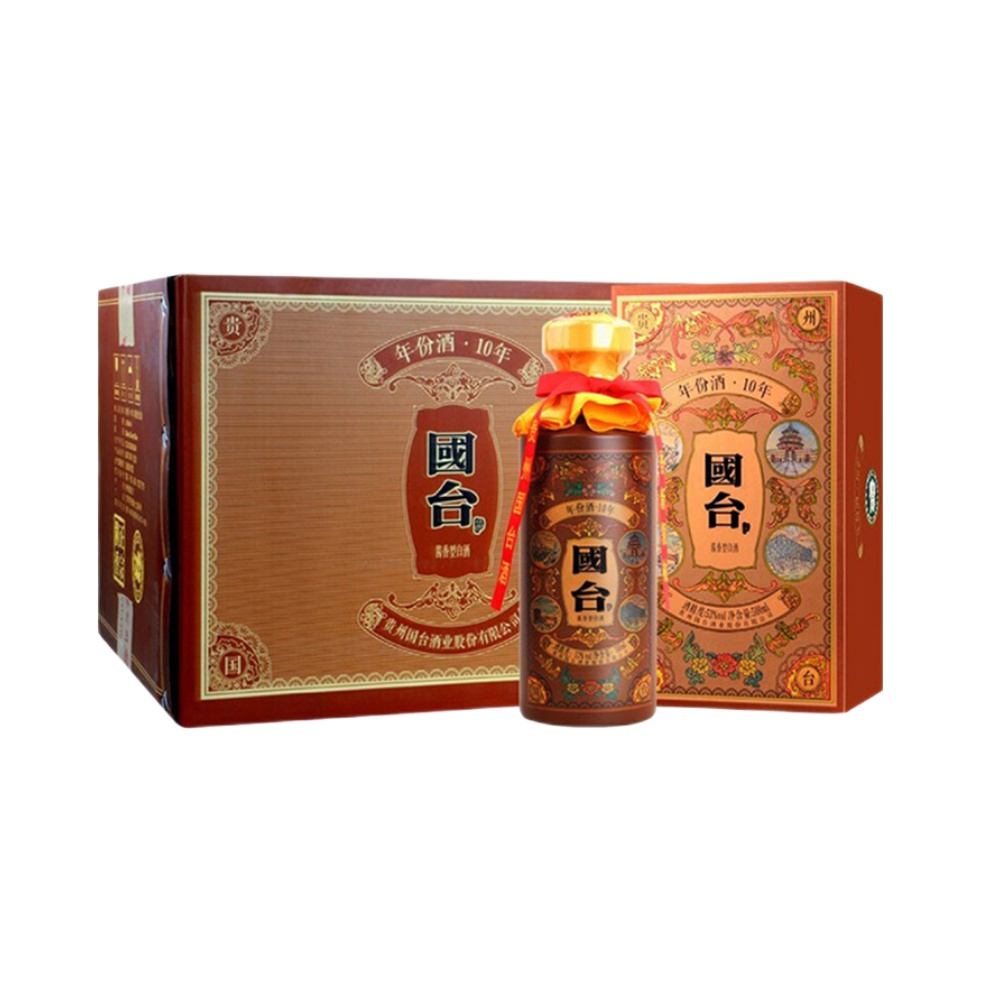 88vip:guotai 国台 贵州国台年份酒10年53度500ml 3039.05元 - 逛丢