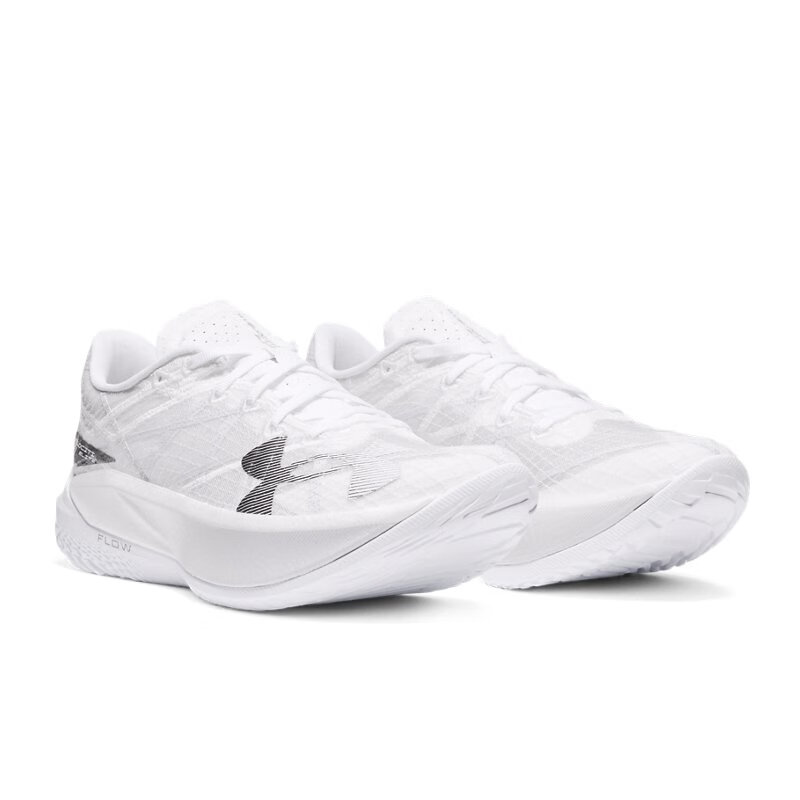安德玛 UNDERARMOUR Flow Velociti Elite 2 男女马拉松竞速碳板跑步鞋3027205 白色 552.0