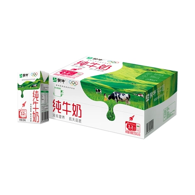 蒙牛 纯牛奶 250ml×16盒 醇浓营养早餐奶 包装随机 27.88元