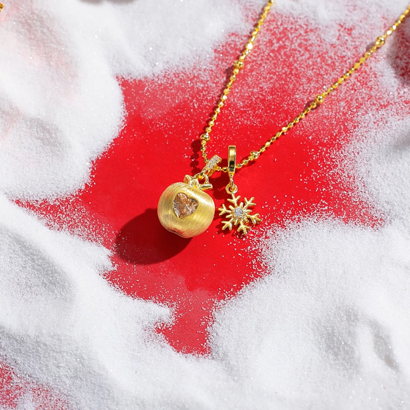 88VIP：周大生 CHOW TAI SENG 星愿苹果项链 S925纯银 S0N301909CH 255.55元（需用券）