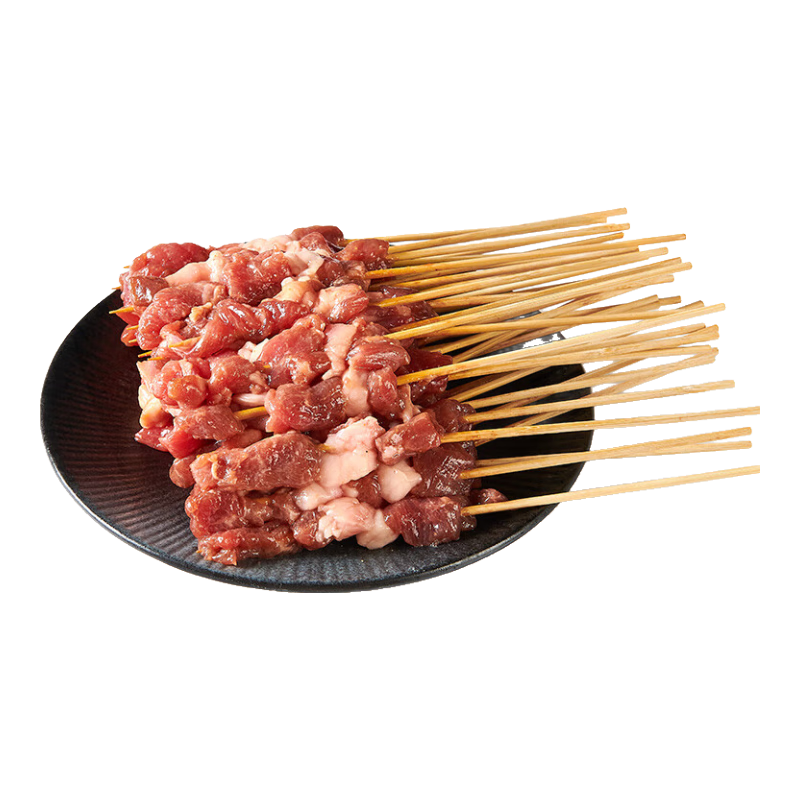 plus会员:首食惠【烧烤季】羊肉串1500g 内蒙羊肉串100串 烧烤烤肉食材 单串15