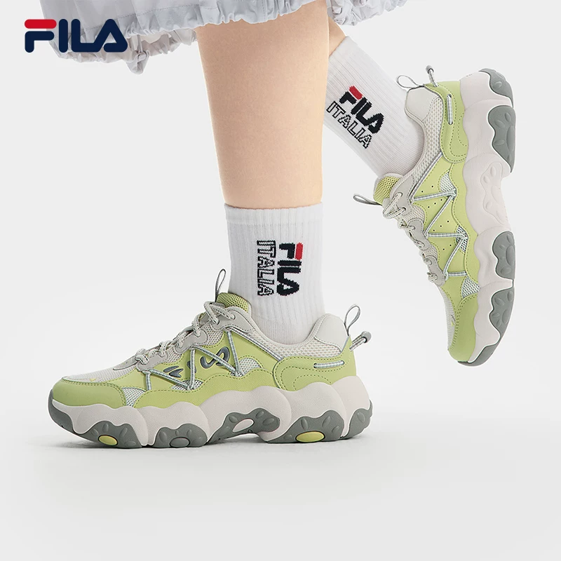 斐乐 女鞋FLUID 6复古运动鞋2025夏猫爪鞋6代休闲鞋 399元 - 86线报