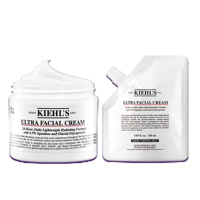 Kiehl＇s 科颜氏 高保湿面霜 50ml *2件 赠品14ml(国产版）*4 615元+淘金币25元（需