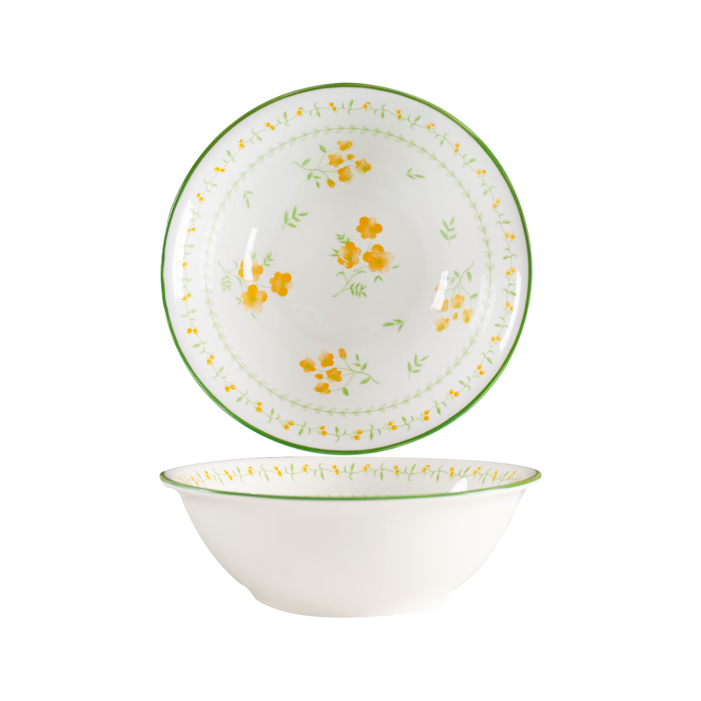 陶瓷碗6英寸春意盎然 2个装 3.89元